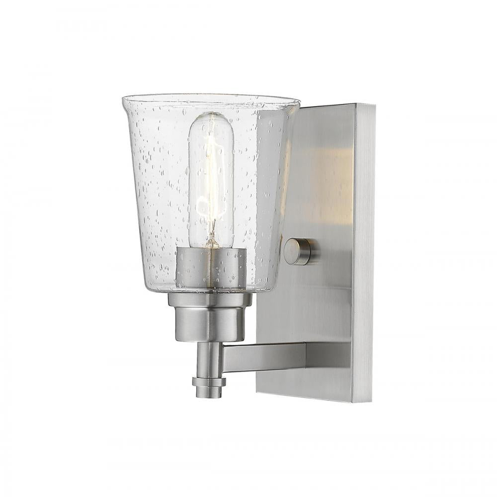 Z-Lite Lighting 464-1S-BN Wall Light Fixture Contemporary - Nickel