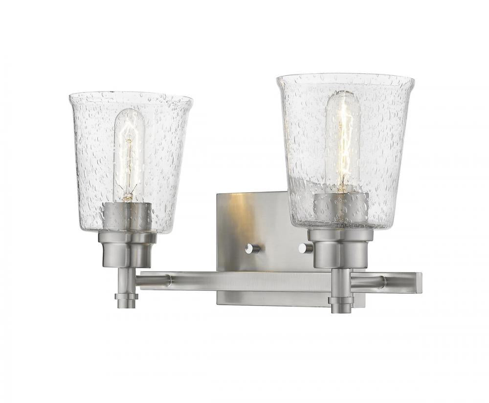 Z-Lite Lighting 464-2V-BN Bathroom Fixture Contemporary - Nickel