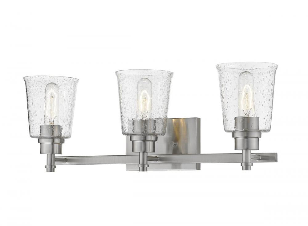 Z-Lite Lighting 464-3V-BN Bathroom Fixture Contemporary - Nickel