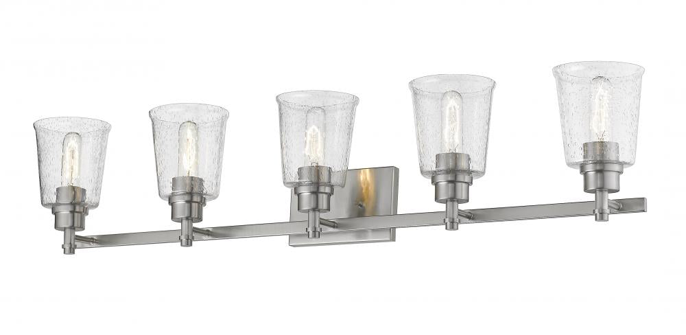 Z-Lite Lighting 464-5V-BN Bathroom Fixture Contemporary - Nickel