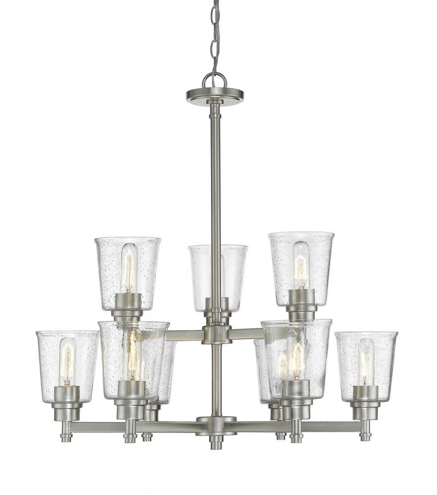 Z-Lite Lighting 464-9BN Chandelier Contemporary - Nickel