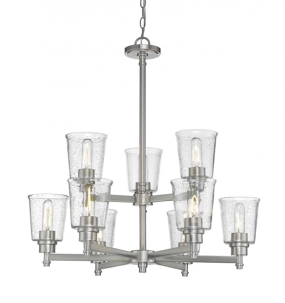 Z-Lite Lighting 464-9BN Chandelier Contemporary - Nickel