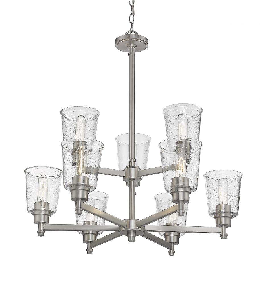 Z-Lite Lighting 464-9BN Chandelier Contemporary - Nickel