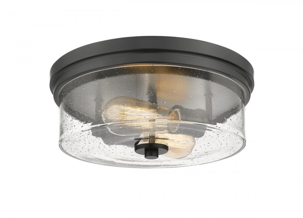 Z-Lite Lighting 464F13-MB Ceiling Light Fixture Contemporary - Black