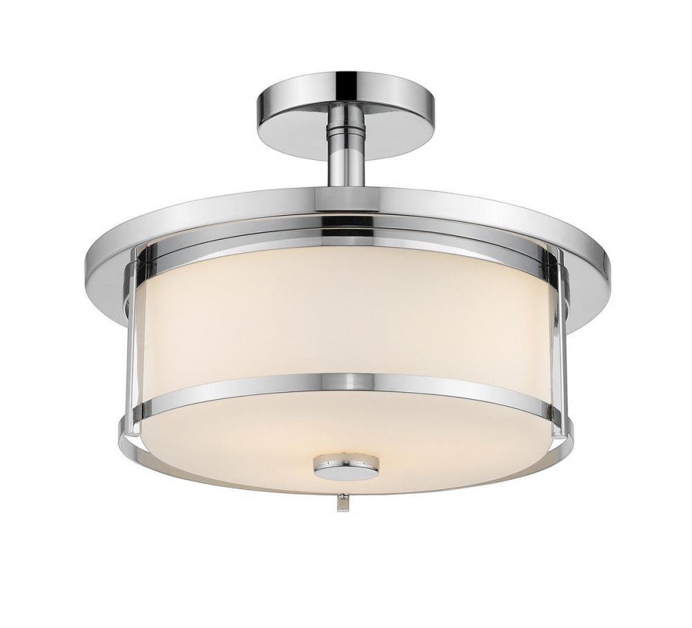 Z-Lite Lighting 465SF14-CH Ceiling Light Fixture Traditional - Chrome