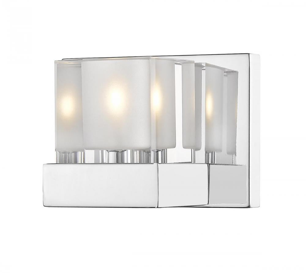 Z-Lite Lighting 467-1S-CH-LED Wall Light Fixture Contemporary - Chrome