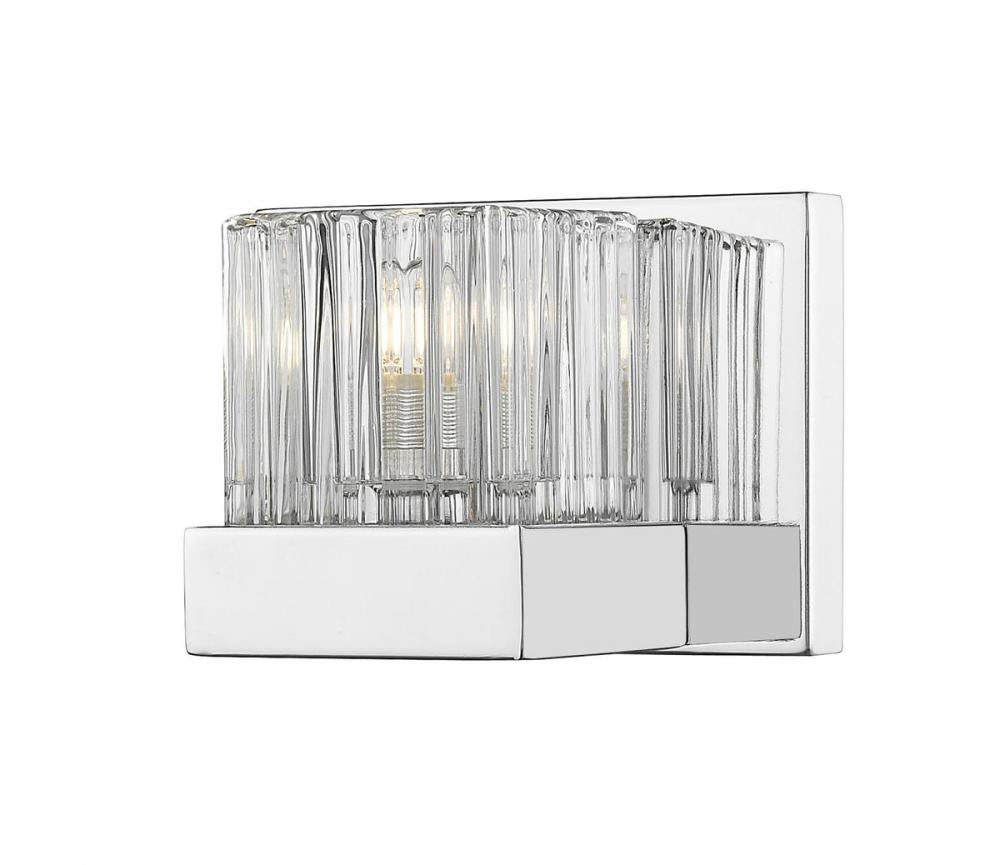 Z-Lite Lighting 468-1S-CH-LED Wall Light Fixture Contemporary - Chrome