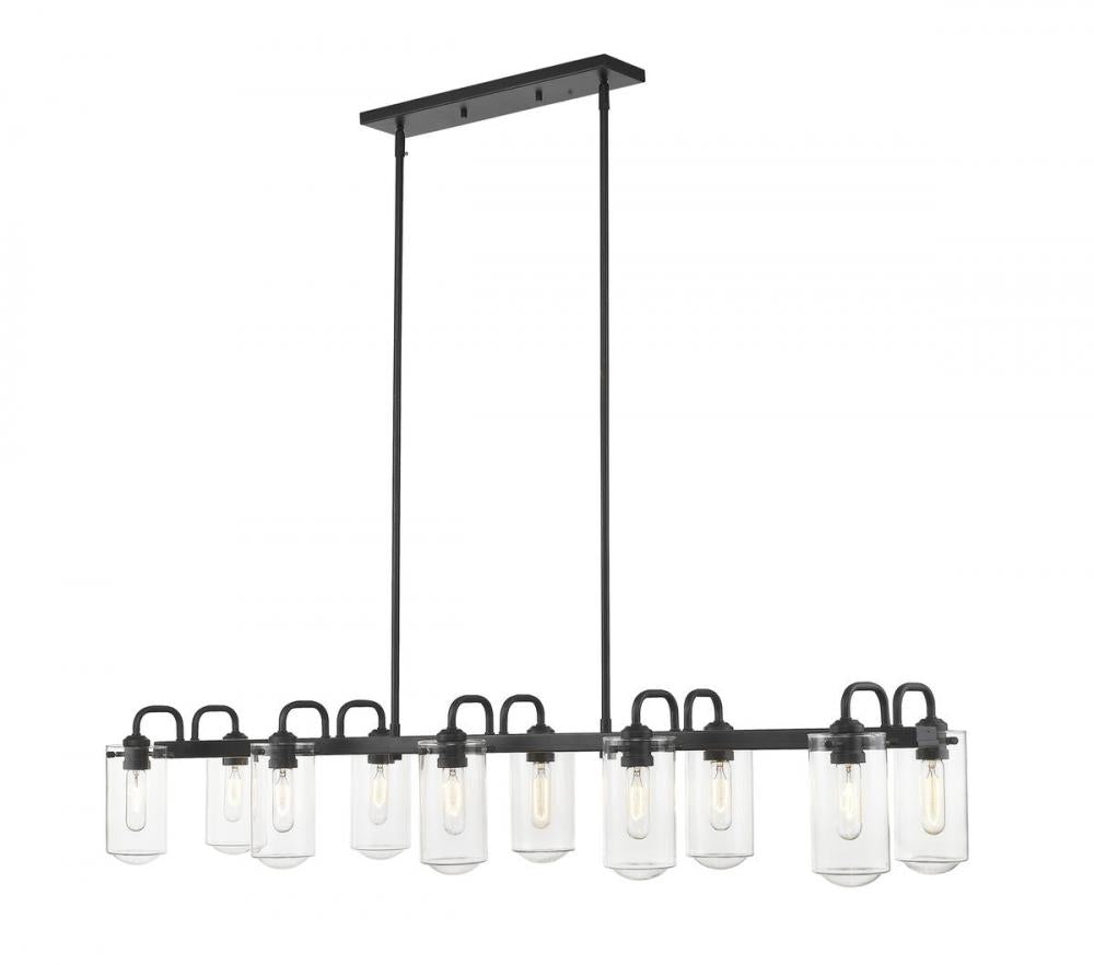 Z-Lite Lighting 471-10L-MB Chandelier Traditional - Black