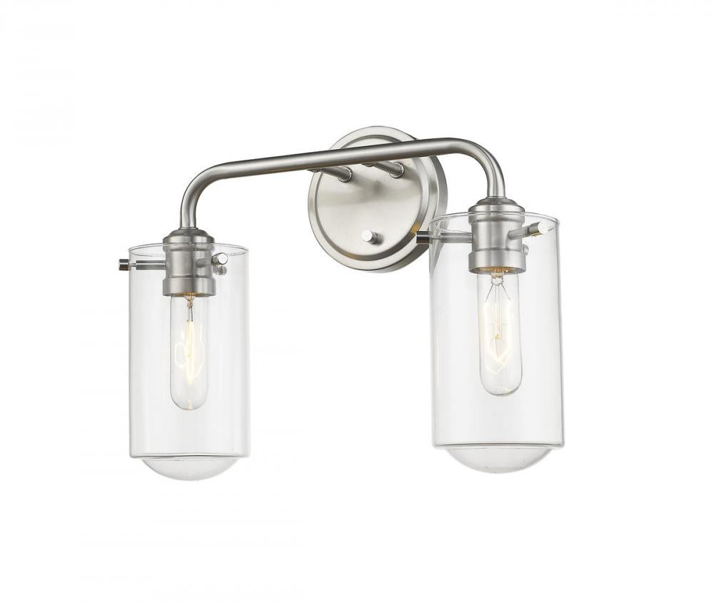 Z-Lite Lighting 471-2V-BN Bathroom Fixture Traditional - Nickel