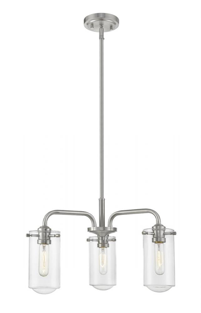 Z-Lite Lighting 471-3BN Chandelier Traditional - Nickel