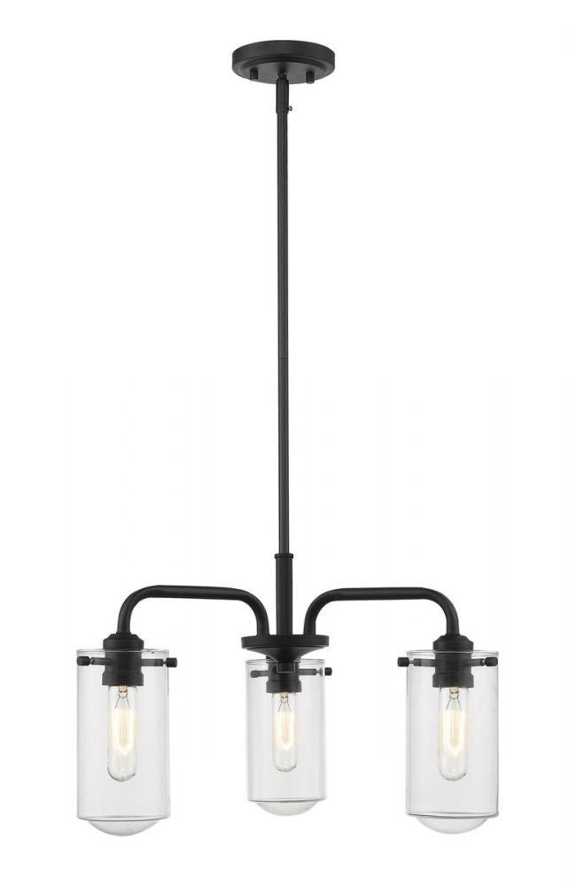 Z-Lite Lighting 471-3MB Chandelier Traditional - Black