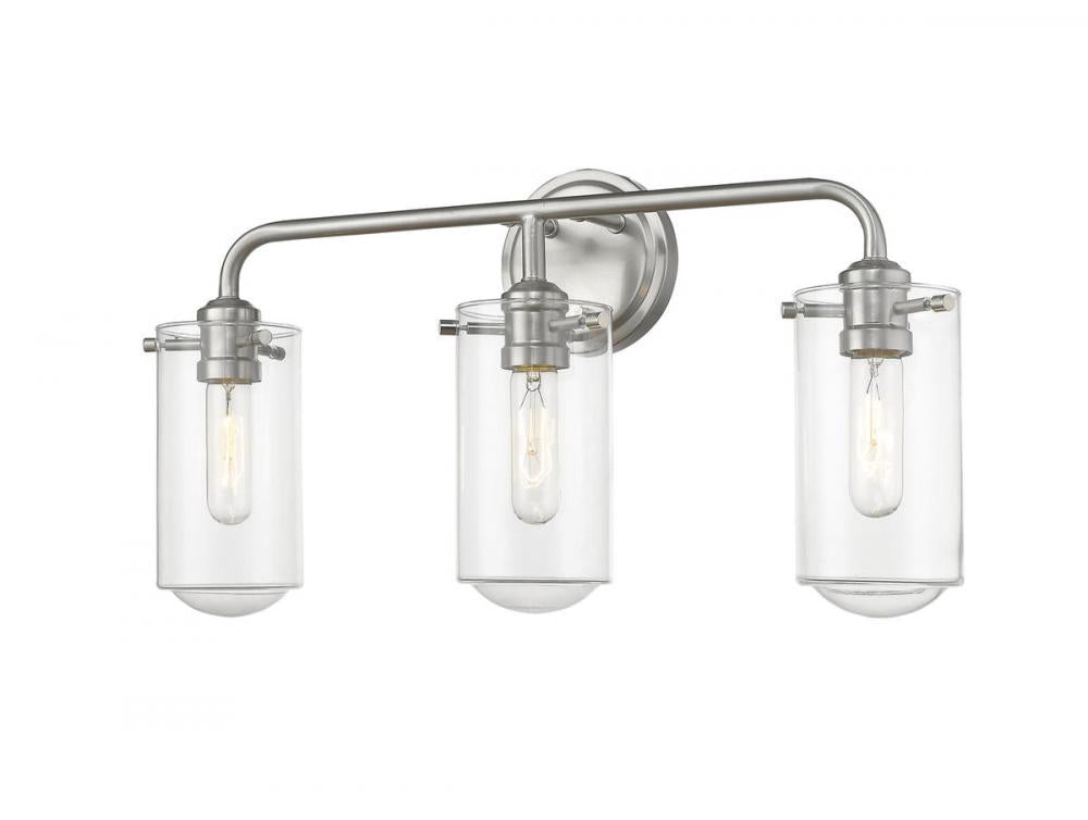 Z-Lite Lighting 471-3V-BN Bathroom Fixture Traditional - Nickel